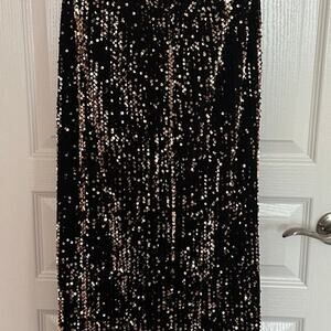 Sequin Velvet Gown worn once!